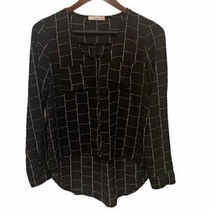 Freebird Checkered Long Sleeve Shirt Size Small